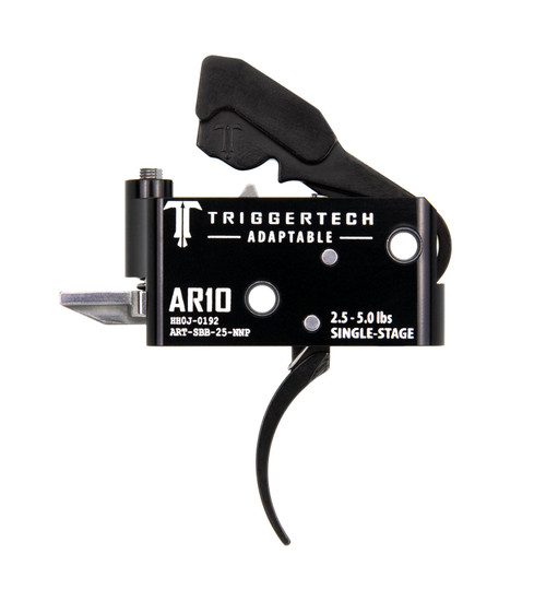 Triggertech Adaptable Pro Curved Black (2.5-5 lb) AR-10 Trigger