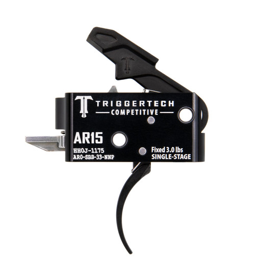 Triggertech Competitive Pro Curved Black (3.5 lb) AR-15 Trigger
