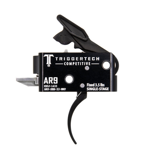 Triggertech Competitive Pro Curved Black (3.5 lb) AR-9 Trigger