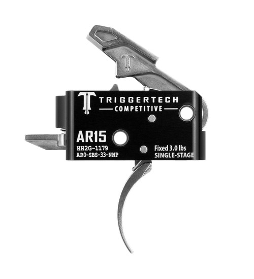 Triggertech Competitive Pro Curved Stainless (3.5 lb) AR-15 Trigger
