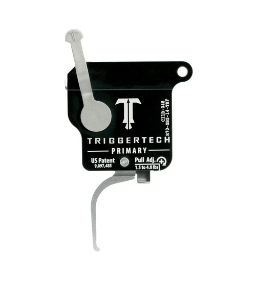 Triggertech Rem 700 Primary Flat Stainless w/ Bolt Release Bolt Action Trigger