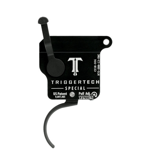 Triggertech Rem 700 Special Curved Black Bolt Action Trigger