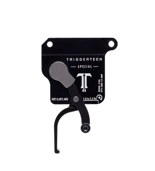 Triggertech Rem 700 Special Flat Black Bottom Safety Bolt Action Trigger