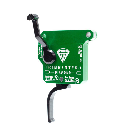 Triggertech Rem 700 Two-Stage Diamond Flat Black Bolt Action Trigger