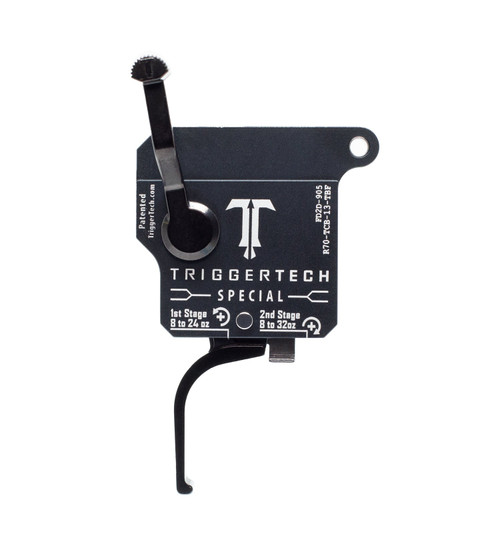 Triggertech Rem 700 Two-Stage Special Flat Black w/ Bolt Release Bolt Action Trigger