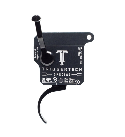 Triggertech Rem 700 Two-Stage Special Pro Curved Black Bolt Action Trigger