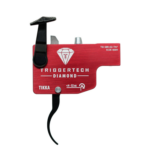 Triggertech Tikka Diamond Curved Black Bolt Action Trigger