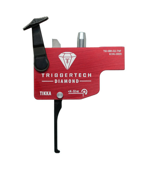 Triggertech Tikka Diamond Flat Black Bolt Action Trigger