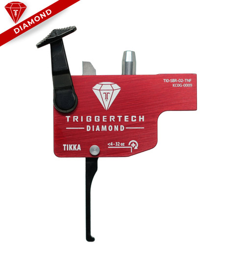 Triggertech Tikka Diamond Flat Black Left-Hand Bolt Action Trigger
