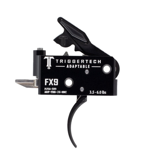 Triggertech Two-Stage Adaptable Curved Black (3-6 lb) Freedom Ordnance FX-9 Trigger