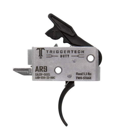 Triggertech Two-Stage Adaptable Curved Black (3.5 lb) AR-9 Trigger