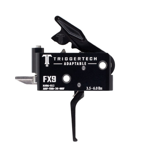 Triggertech Two-Stage Adaptable Flat Black (3-6 lb) Freedom Ordnance FX-9 Trigger