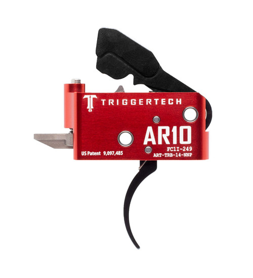 Triggertech Two-Stage Diamond Pro Curved Black AR-10 Trigger