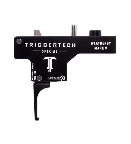 Triggertech Weatherby Mark V Special Flat Black w/ Bolt Release Bolt Action Trigger