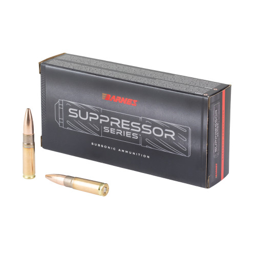 BARNES Suppressor Optimized 300 AAC Blackout 205gr GameKing HPBT