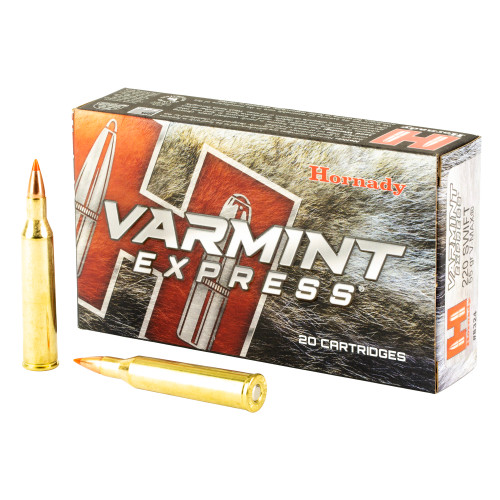HORNADY Varmit Express .220 Swift 55gr V-MAX