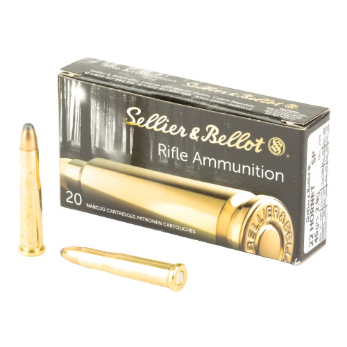 SELLIER & BELLOT .22 Hornet 45gr Soft Point (SP)