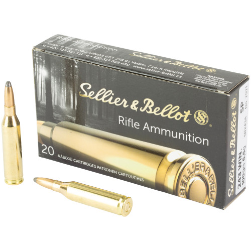 SELLIER & BELLOT .243 Winchester 100gr Soft Point (SP)