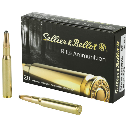 SELLIER & BELLOT .30-06 Springfield 180gr Soft Point (SP)