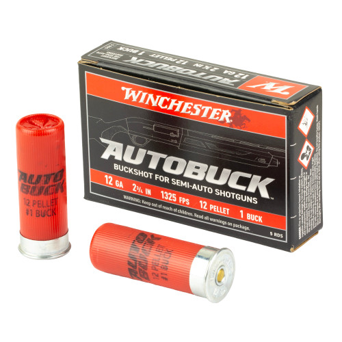 WINCHESTER AMMUNITION Super-X 12 Gauge 2.75" Buckshot 1325 fps