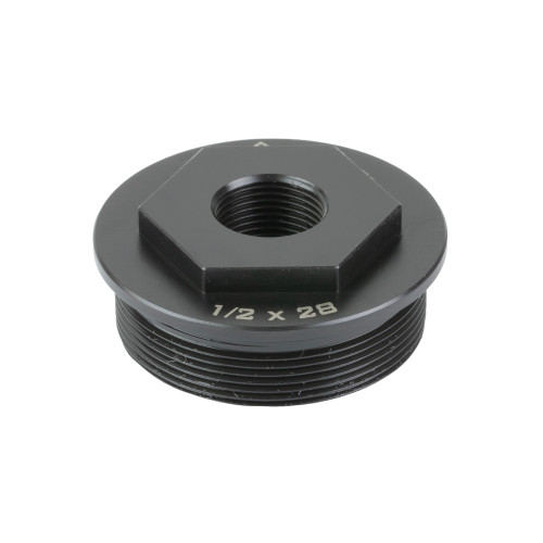 ANGSTADT ARMS Direct Thread Adapter 1/2-28 Suppressor Adapter Black
