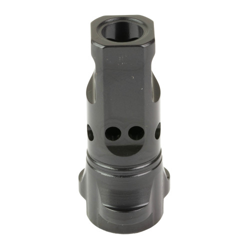 Breek Arms Echo Single-Port Breek-LOK 3QD 9mm 1/2-28 Muzzle Brake Black