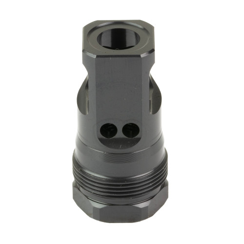 Breek Arms Echo Single-Port Plan B 9mm 1/2-28 Muzzle Brake Black