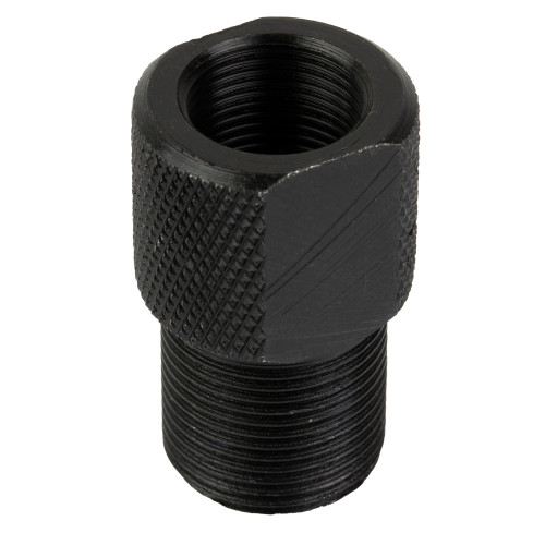 GROVTEC Thread Converter 1/2-28 Suppressor Adapter Black Oxide