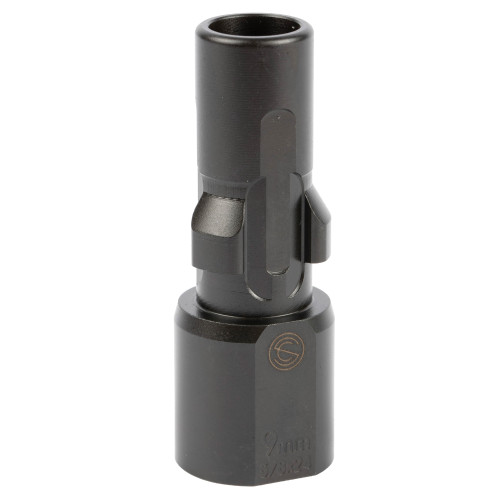 SILENCERCO 3-Lug Muzzle Device .45 Suppressor Adapter Black