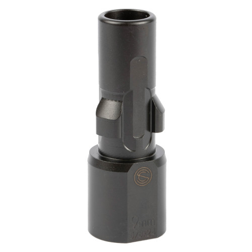 SILENCERCO 3-Lug Muzzle Device 9mm 1/2-36 Suppressor Adapter