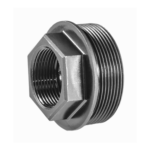 YANKEE HILL MACHINE CO Sidewinder Direct Thread Adapt 1/2-36 Suppressor Adapter Black