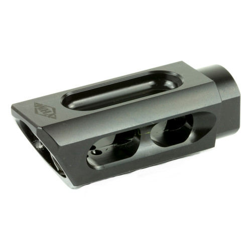 YANKEE HILL MACHINE CO Slant Brake/Compensator 9mm 1/2-36 Muzzle Brake Black