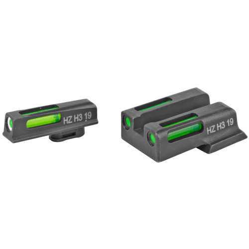 HI-VIZ LightWave H3 Smith & Wesson M&P 380 SHIELD EZ Sight Set