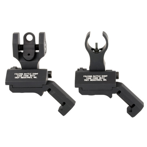 TROY INDUSTRIES 45 Degree Picatinny Black Sight Set