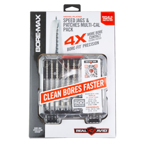 REAL AVID Bore-Max Speed Jags and Patche Patch