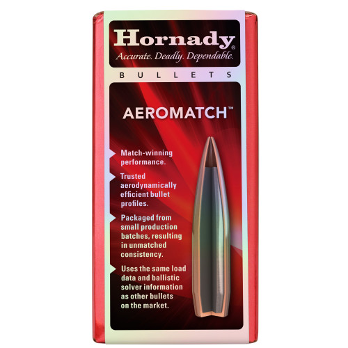 HORNADY .224 69 gr AEROMATCH Bullet (100ct)
