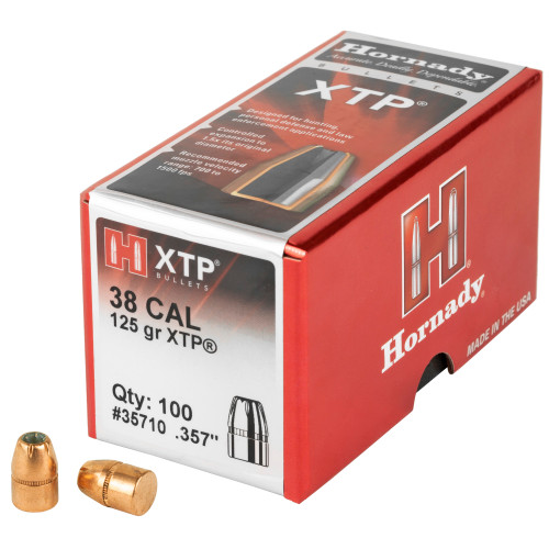 HORNADY .357 125 gr XTP Bullet (100ct)