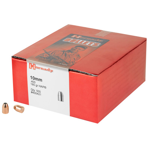 HORNADY .400 180 gr HAP Bullet (500ct)
