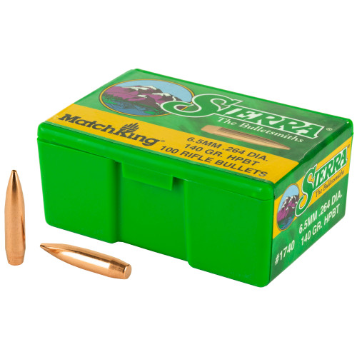 SIERRA BULLETS .264 140 gr MatchKing Bullet (100ct)