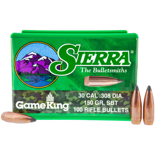 SIERRA BULLETS .308 150 gr GameKing Bullet (100ct)