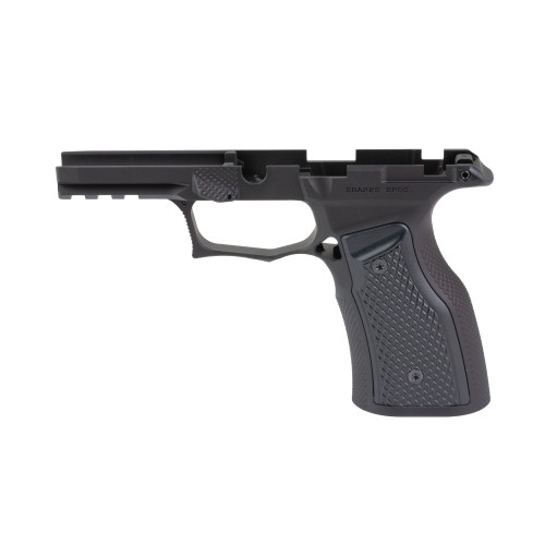 Sharps Bros. Gen 3 Grip Module, Fits Sig P365 X-Macro with Manual Safety, Anodized Finish, Black, Black Grips