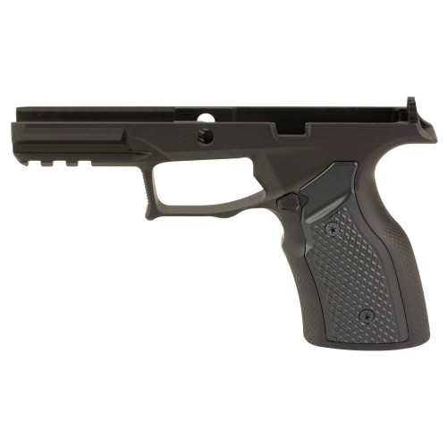 Sharps Bros. Grip Module, Fits Taurus GX4 Carry, 7075 Aluminum Construction, Anodized Finish, Black, Black Grip Panels
