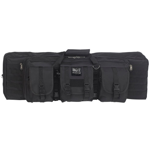 BULLDOG CASES Deluxe Double Rifle, Rifle Case 36" Black