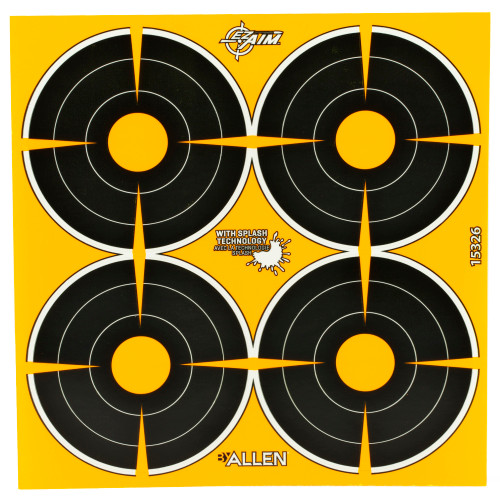 ALLEN COMPANY EZ AIM Adhesive Bullseye 12-Pack
