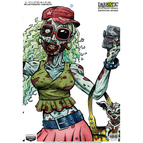 BIRCHWOOD CASEY Darkotic/Zombie Zombie 12x18"