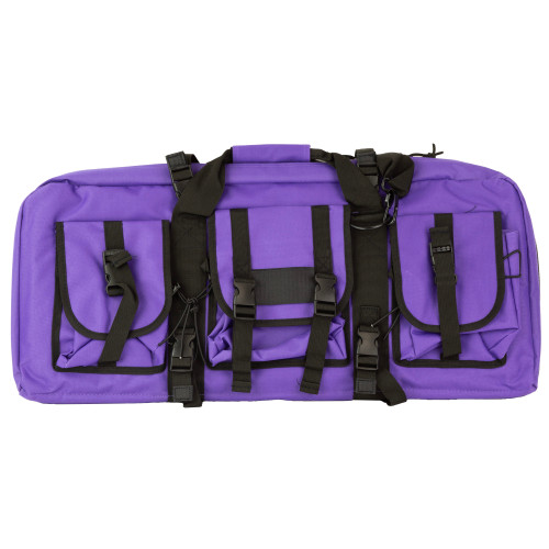 NCSTAR Deluxe Sub Gun Case, Pistol Case 27.5" Purple