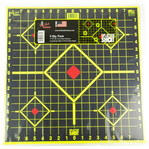 PRO-SHOT PRODUCTS Splatter Shot Splatter/Reactive 75"x17.7" 5-Pack