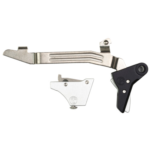 TIMNEY TRIGGERS Alpha Gen 3-4 Sil Silver Glock Trigger