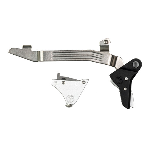 TIMNEY TRIGGERS Alpha Gen 5 Sil Silver Glock Trigger