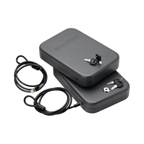 SNAPSAFE Large Lock Box 2Pk Keyed Lock Box